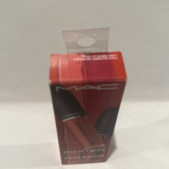 MAC Kiss It Twice Powder Kiss Liquid Duo Best Sellers Lipstick. - Picture 3 of 4